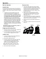 Preview for 18 page of Windsor Saber Cutter 10052400 Operating Instructions Manual