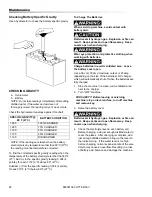 Preview for 22 page of Windsor Saber Cutter 10052400 Operating Instructions Manual