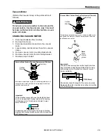 Preview for 29 page of Windsor Saber Cutter 10052400 Operating Instructions Manual