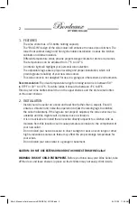 Preview for 4 page of Wine Cell'R BORDEAUX WC-09 User Manual