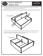 Preview for 3 page of Wine racks America Solid Diamond Bin Assembly Manual