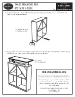 Preview for 5 page of Wine racks America Solid Diamond Bin Assembly Manual