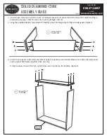 Preview for 2 page of Wine racks America Solid Diamond Cube Assembly Manual