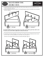 Preview for 3 page of Wine racks America Solid Diamond Cube Assembly Manual