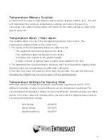 Preview for 10 page of WineEnthusiast 288 02 20 02 User Manual