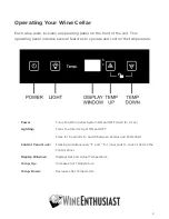 Preview for 8 page of WineEnthusiast VinoView 269 0X 88 0Y User Manual