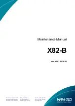 WinGD X82-B Maintenance Manual preview