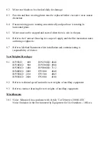 Preview for 10 page of Winget CUMFLOW RP50XD MK2 Parts & Operation Manual