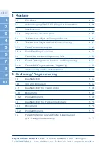 Preview for 6 page of Winkhaus BlueMatic EAV3 Installation, Operating And Maintenance Instructions