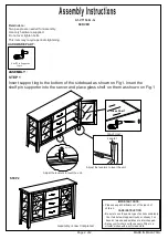 Preview for 2 page of Winners Only A1-VT154B-G Assembly Instructions