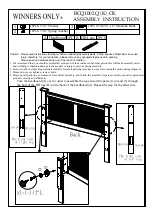 Winners Only BCQ1002Q Assembly Instruction preview