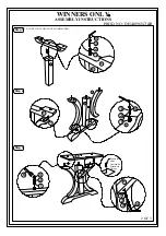 Preview for 2 page of Winners Only DH44096N-T&B Assembly Instructions