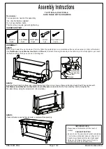 Preview for 2 page of Winners Only T2-VT100S-G Assembly Instructions