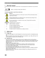 Preview for 4 page of Winterhalter PT 500 Operating Instructions Manual