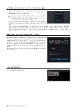 Preview for 40 page of Wisenet SNK-B73041BW User Manual