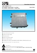 Preview for 11 page of Wisi COMPACT LR 54 E2000 Operating Instructions Manual