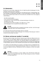 Preview for 15 page of Wissner-Bosserhoff sentida 7-i Instruction Manual