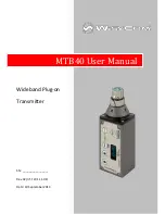 Preview for 1 page of WisyCom MTB40 User Manual