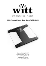 Preview for 1 page of Witt 61650020 User Manual