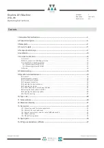 Preview for 3 page of WITTUR WSG-W8 Series Operating Instructions Manual