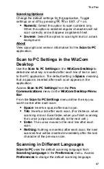 Preview for 47 page of WizCom Technologies Quicktionary 2 Premium
Professional Manual