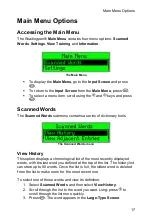 Preview for 21 page of WizCom Technologies Readingpen Advanced User Manual