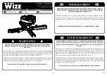 Wize PR-UNV Instruction Manual preview