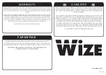 Preview for 9 page of Wize STP-55 Instruction Manual