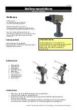 Preview for 1 page of WJG Camera-Dummy Owner'S Manual