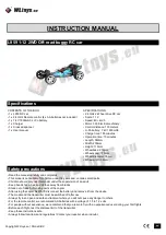 WLtoys L959 Instruction Manual preview