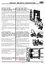 Preview for 109 page of WM System WM LIGHT Installation, Use And Maintenance Manual