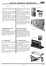 Preview for 121 page of WM System WM LIGHT Installation, Use And Maintenance Manual