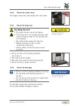 Preview for 87 page of WMF 1500S+ User Manual