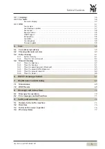 Preview for 5 page of WMF 8900 Series User Manual