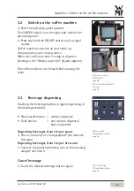 Preview for 23 page of WMF 8900 Series User Manual