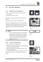 Preview for 25 page of WMF 8900 Series User Manual