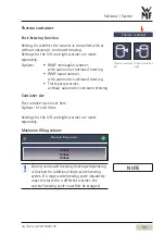 Preview for 55 page of WMF 8900 Series User Manual