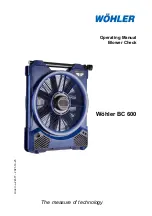 Wöhner BC 600 Operating Manual preview