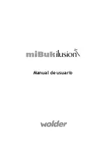 Wolder miBuk ilusion User Manual preview