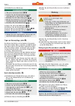 Preview for 17 page of Wolf Garten 72V Li-ION POWER 34-37-40 Original Operating Instructions