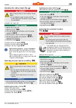 Preview for 27 page of Wolf Garten 72V Li-ION POWER 34-37-40 Original Operating Instructions