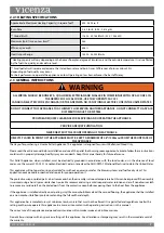 Preview for 7 page of Wolf Steel Vicenza V5.2 Installation And Operating Instructions Manual