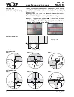 Preview for 18 page of Wolf AHU TE Installation And Maintenance Instructions Manual