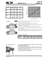 Preview for 29 page of Wolf AHU TE Installation And Maintenance Instructions Manual