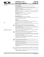 Preview for 32 page of Wolf AHU TE Installation And Maintenance Instructions Manual