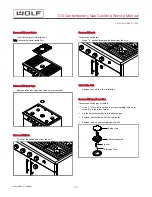 Preview for 26 page of Wolf CG365P/S Manual
