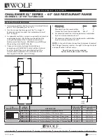 Preview for 2 page of Wolf CHALLENGER XL Series Manual