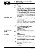 Preview for 4 page of Wolf COB Technical Manual And Installation Instructions