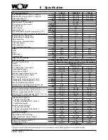 Preview for 11 page of Wolf COB Technical Manual And Installation Instructions