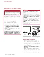 Preview for 4 page of Wolf DF364C Use & Care Manual